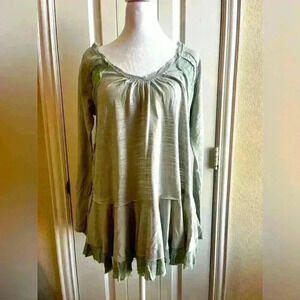 Umgee Sage Green women’s blouse
